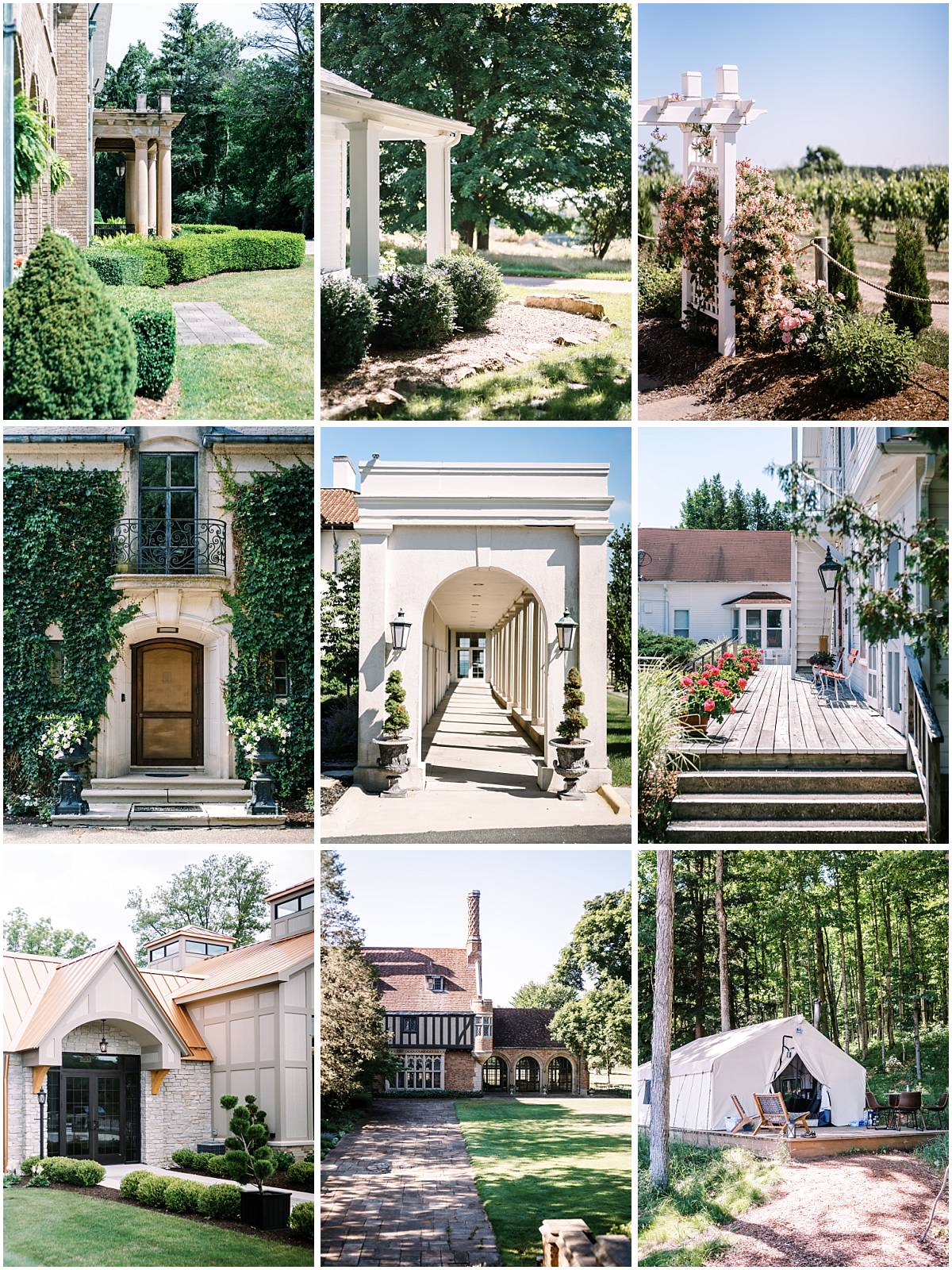 michigan's best wedding venues by brian d smith photography on a tour of best ceremony and reception wedding locations in detroit, west michigan and northern michigan