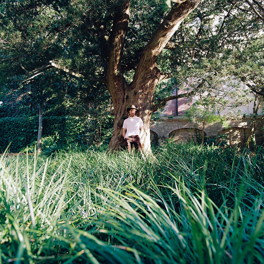 portrait of charleston wedding photographer brian d smith photography on film at The William Aiken House charleston wedding venue