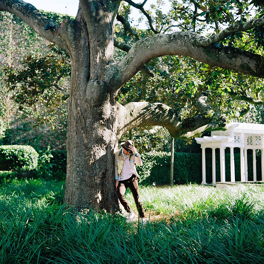 brian d smith photography self portrait of editorial photographer in charleston sc on kodak portra 800 film at william aiken house