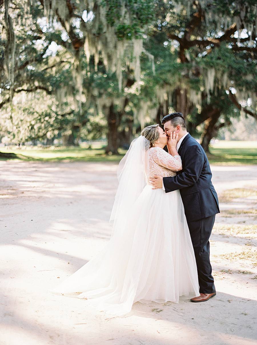 Brooke and Cody Blush Middleton Place October Wedding