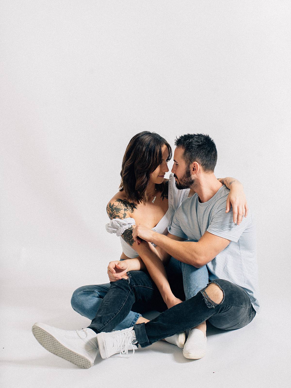 Studio Engagement Photos | Brooke Elisabeth Photography