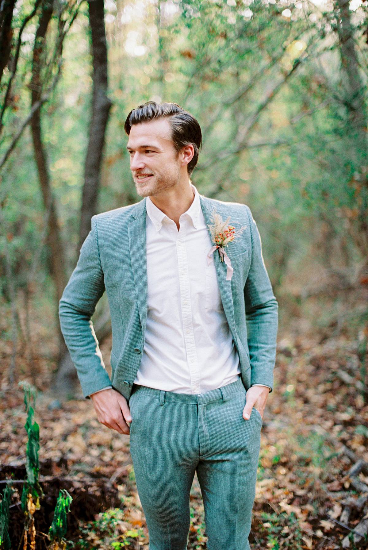 Fall Elopement Wedding at South Carolina's Wavering Place