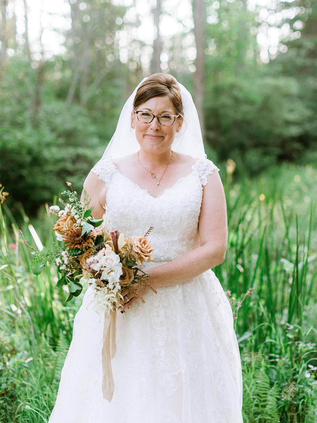 Private Lake Cottage Wedding in the Pines of Northern Michigan