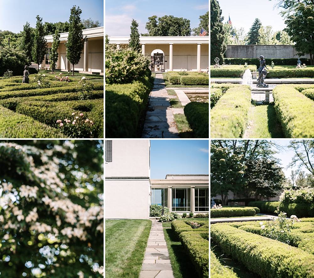 landscaping at detroit wedding venue war memorial by brian d smith