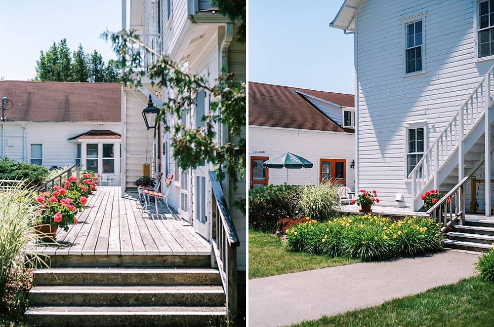 fountain point resort main hotel and house exterior and gardens by brian d smith photography in northern michigan