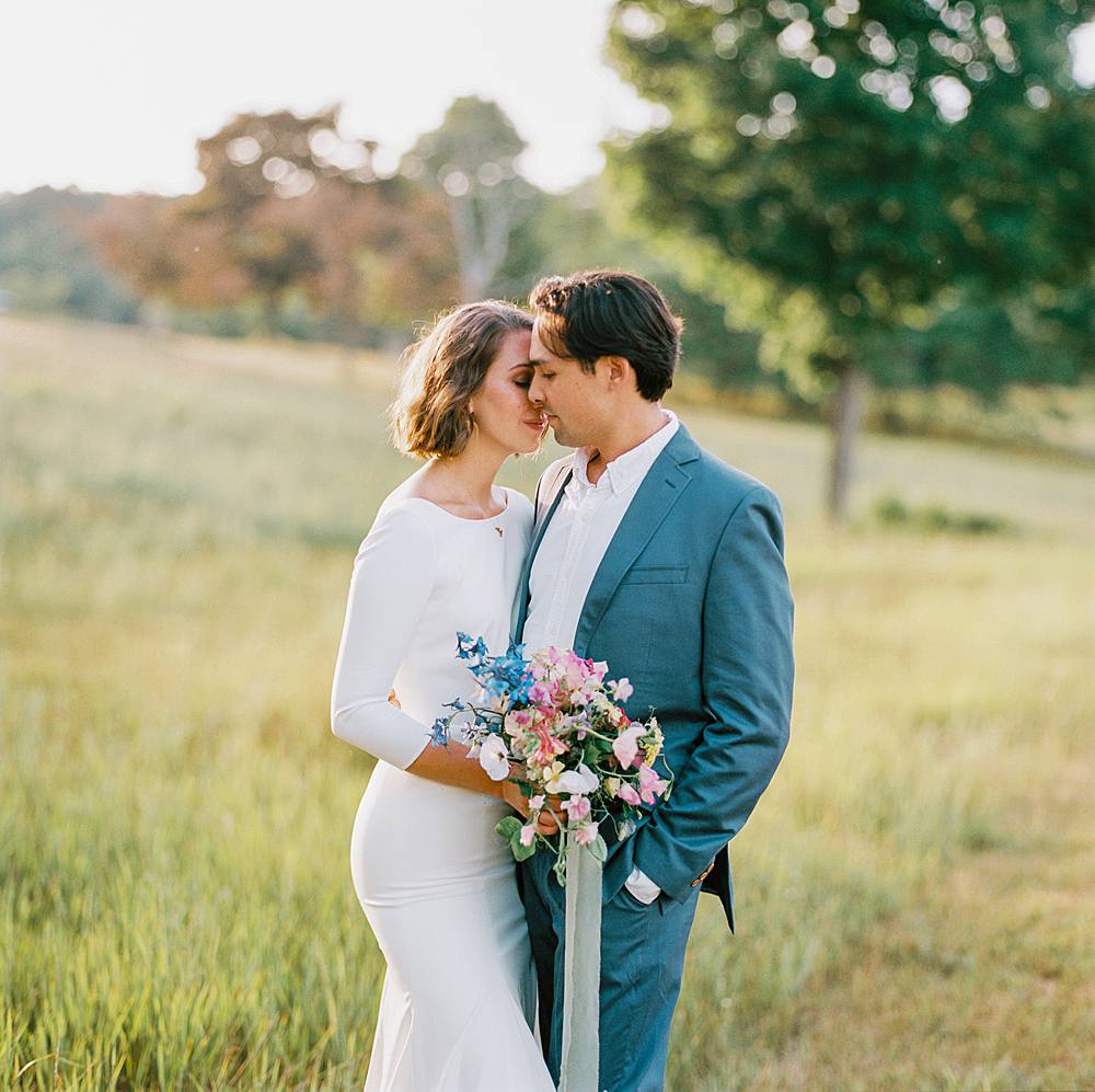 michigan wedding photographer portrait on medium format film at felt mansion by brian d smith photography