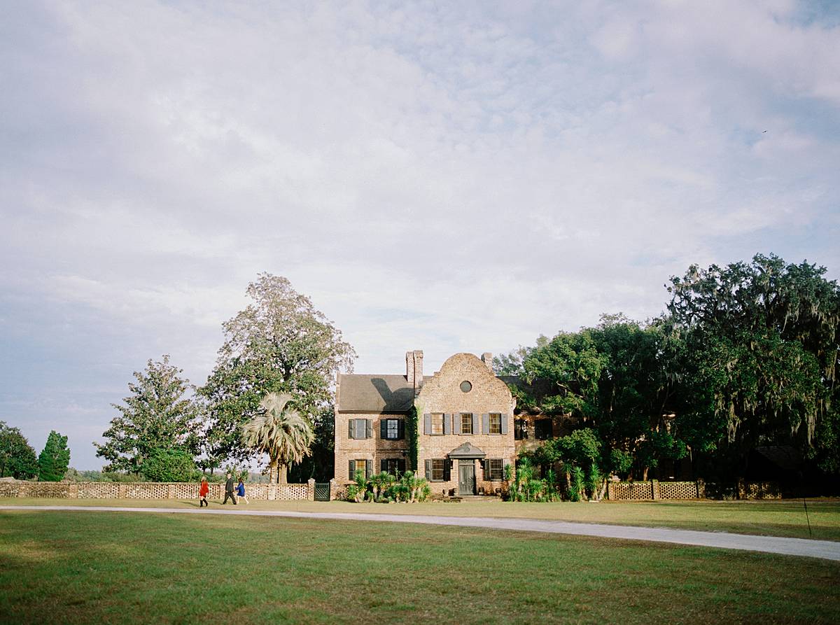 charleston south carolina wedding venue middleton place in fall on film by brian d smith photography