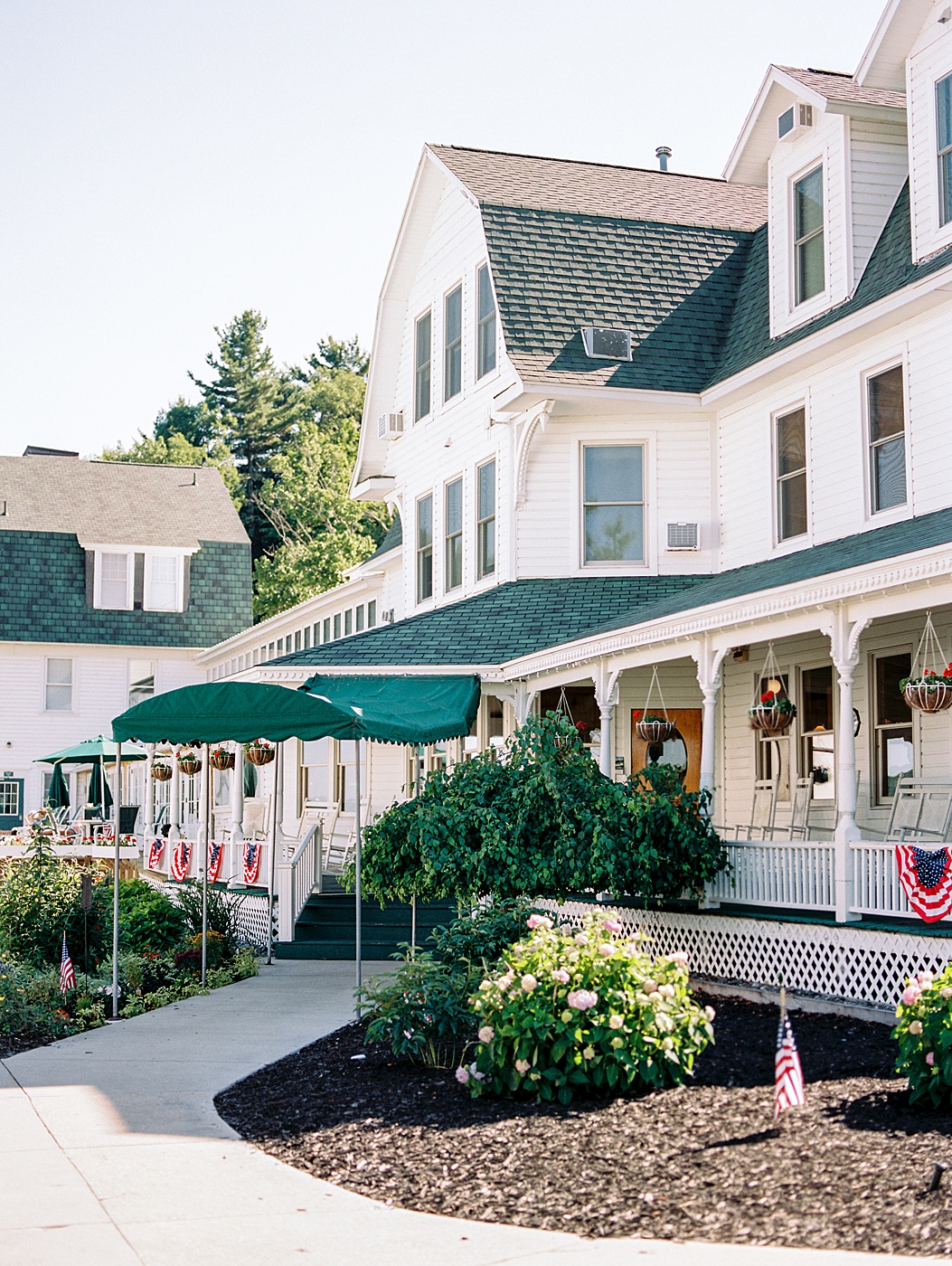 portage point inn film kodak portra 400 onekama michigan